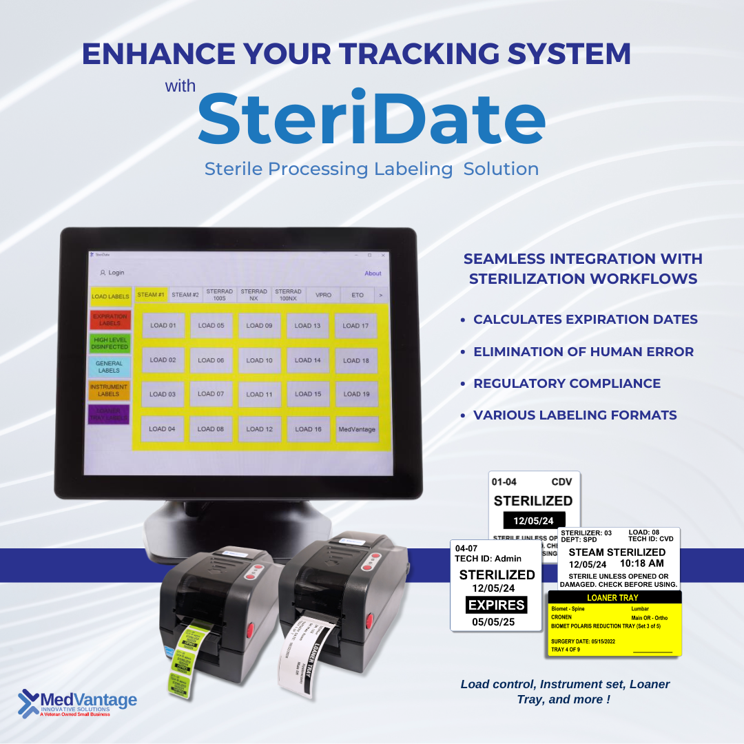 SteriDate Enhances Your Tracking System